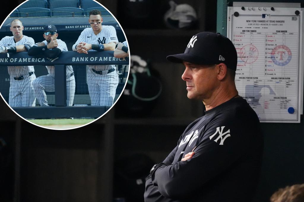 Why do Yankees seasons start to crack at the same time?