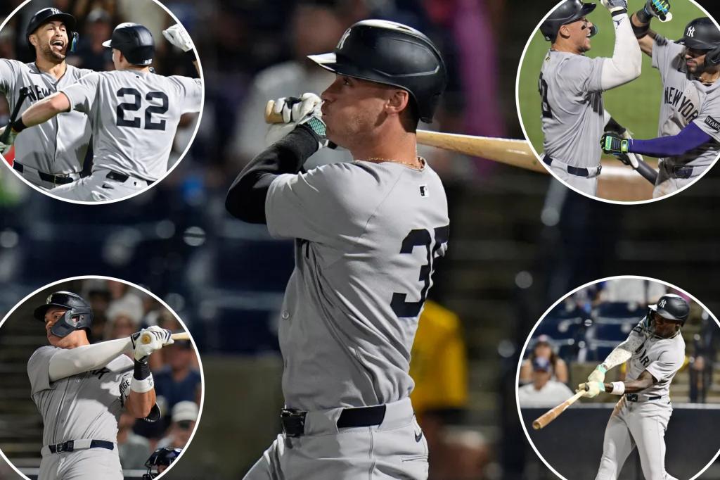 Yankees belt franchise record-tying nine homers in destruction of Rays