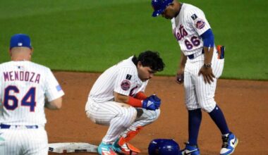 Where Mets stand on Francisco Alvarez's ability to play through pain