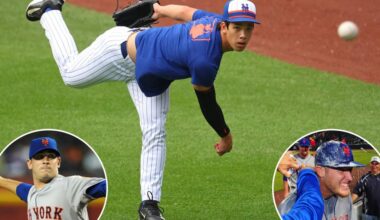 Jonah Tong has tough Mets acts to follow in making his MLB debut