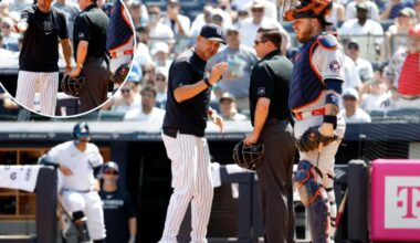 Yankees' Aaron Boone ejected for MLB-leading fifth time this year
