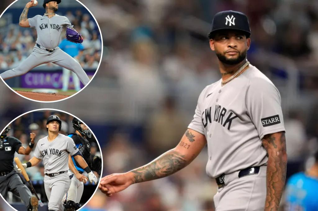 Yankees embarrassingly swept by Marlins as Luis Gil sputters