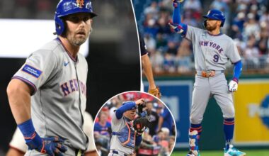Mets trying to withstand injuries with key trio out of starting lineup again