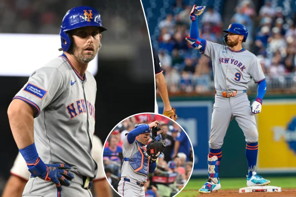 Mets trying to withstand injuries with key trio out of starting lineup again