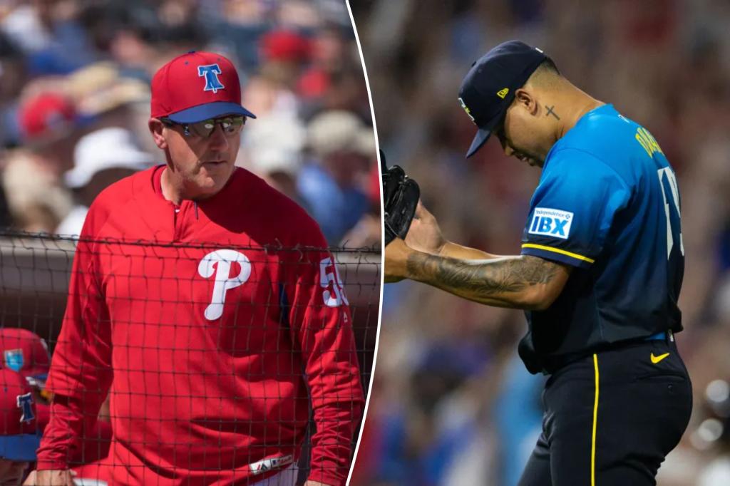 Phillies' Rob Thomson gives up number to new closer Jhoan Duran