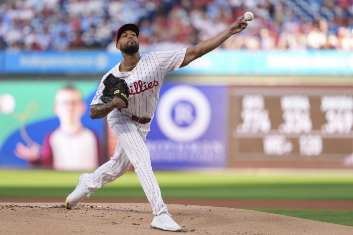 PHI ace with a 96.3% S ratio of the first pitch disappeared again. He's the second starter here, and if he goes to another team, he's the first starter