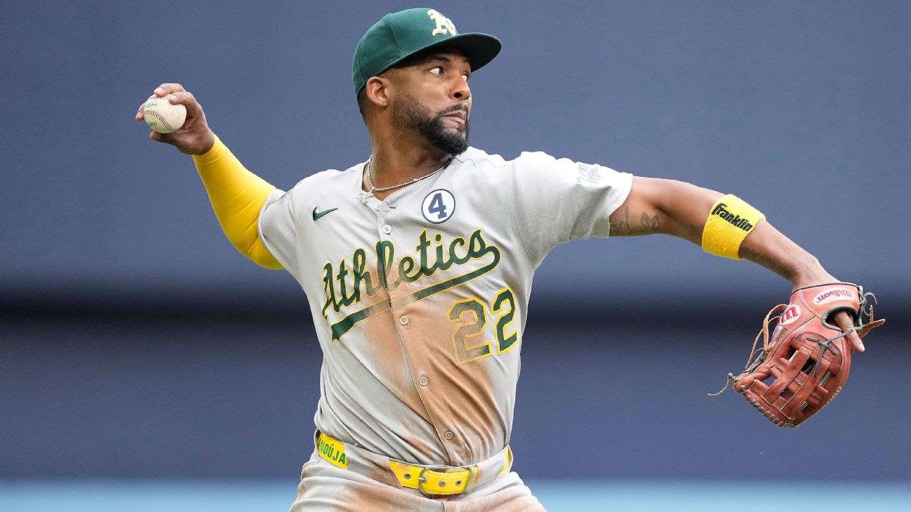 Reds acquire IF/OF Miguel Andujar from A's