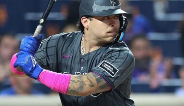 Mets place catcher Francisco Alvarez on IL with thumb sprain