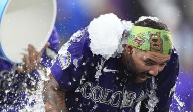 Rockies end 10-game losing streak to Dodgers, win 4th in row