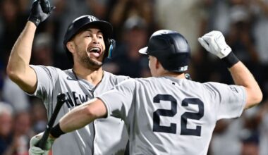New York Yankees match franchise record with nine HRs in win