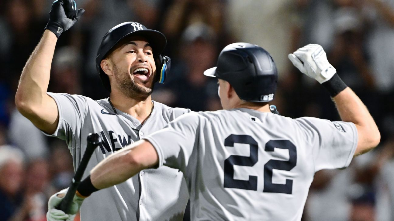 New York Yankees match franchise record with nine HRs in win