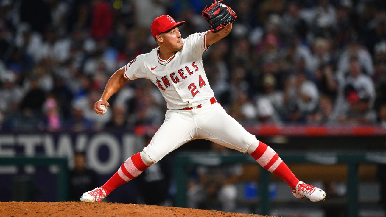 Angels reinstate reliever Robert Stephenson from 60-day IL