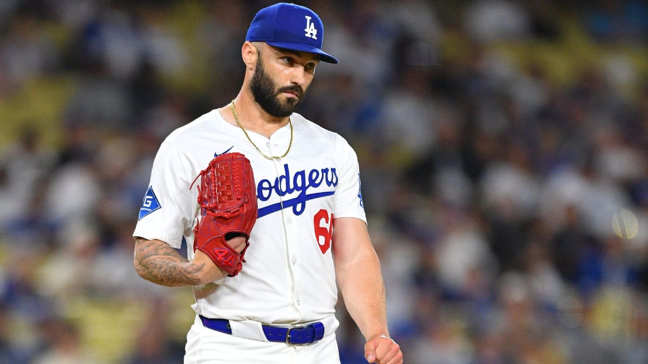 Dodgers activate reliever Tanner Scott ahead of Padres series