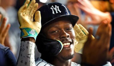 Jazz Chisholm Jr.'s 100th career HR helps Yankees skip sweep