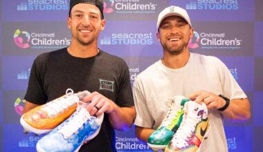 Reds players to wear cleats painted by patients at Cincinnati Children’s Hospital