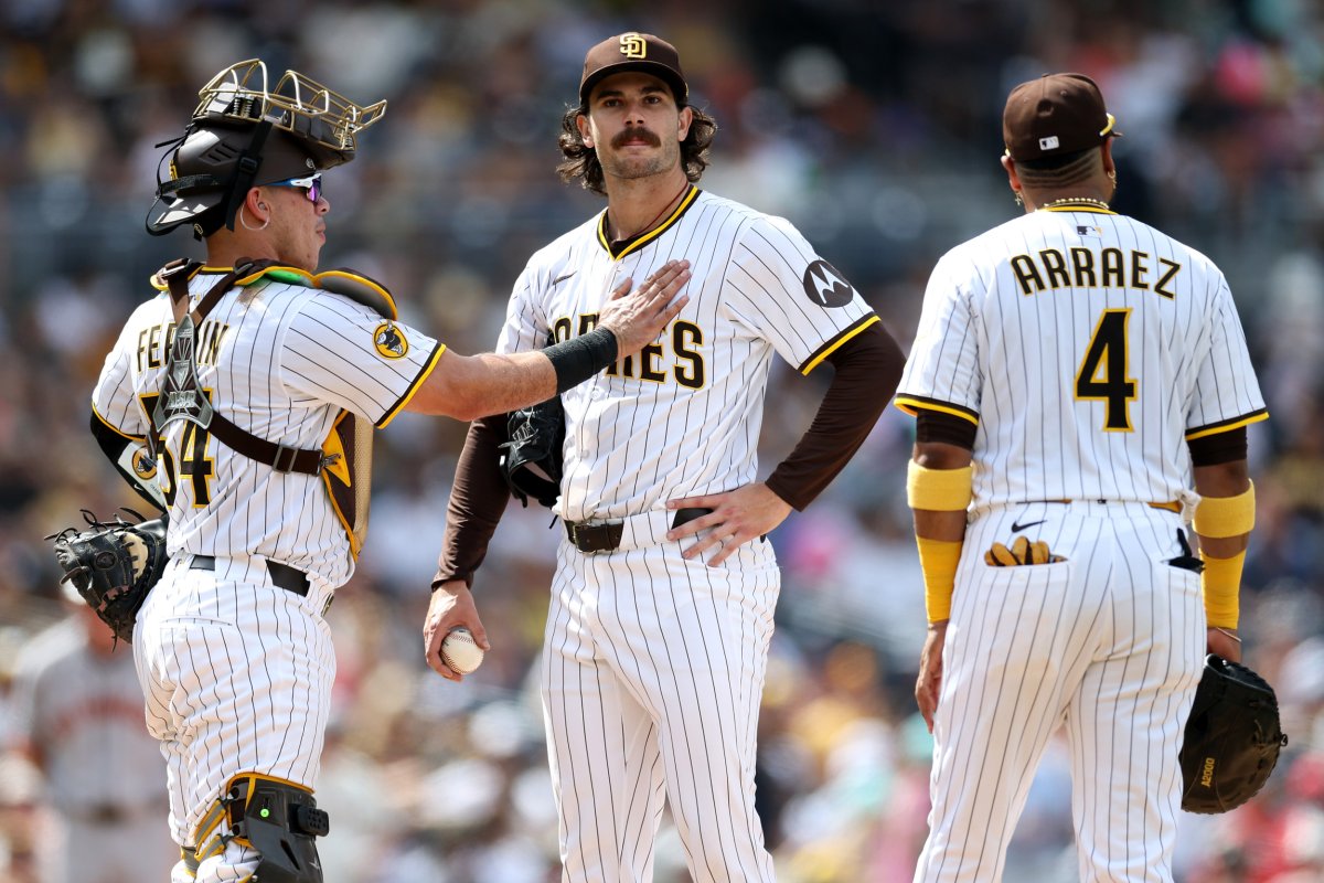 San Diego Padres pitcher Dylan Cease