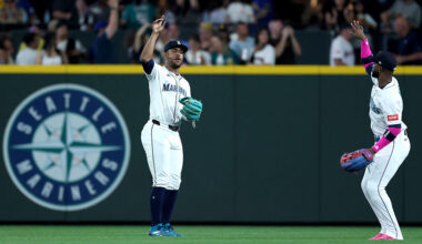 Seattle Mariners Julio Rodríguez playoff race Victor Robles...