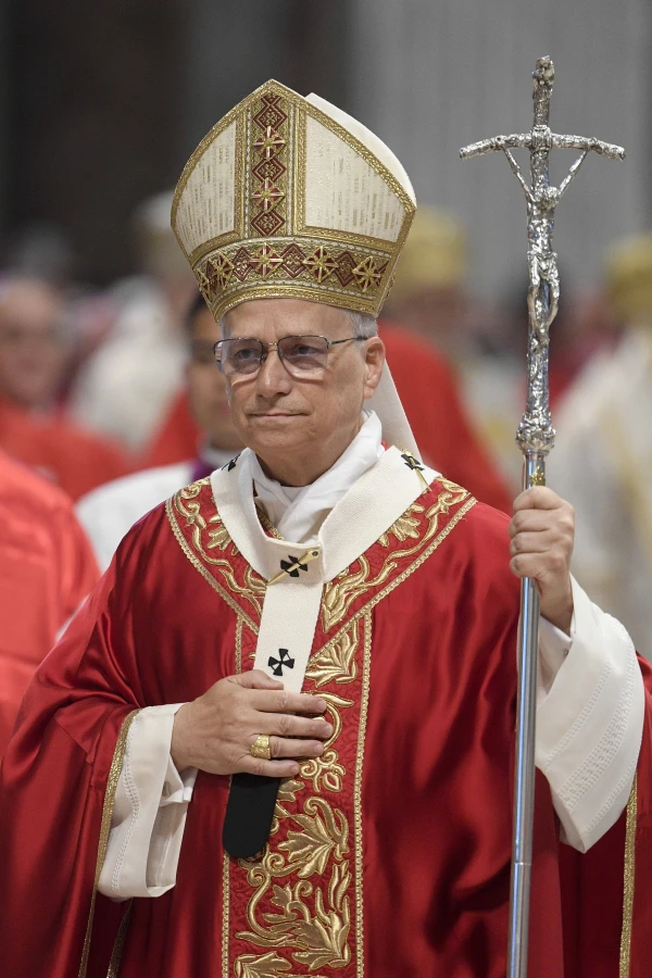 Pope Leo XIV on the solemnity of Sts. Peter and Paul in Rome, June 29, 2025. Credit: Vatican Media