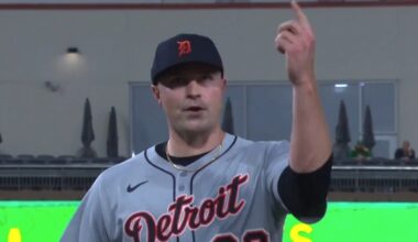 Tarik Skubal clowns Athletics after in-game mishap