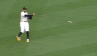 Tommy Pham produces the worst throw of the year