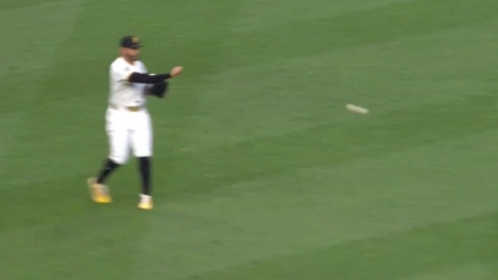 Tommy Pham produces the worst throw of the year