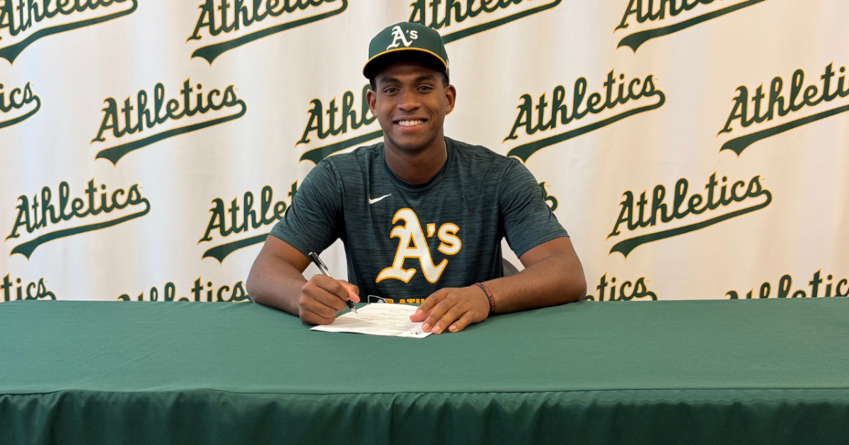 La Salle grad Devin Taylor earns RBI in pro debut with A's Single-A affiliate