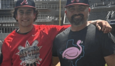 Laurel Dodger Pierce Caton embodies Native heritage at Braves All-Star Showcase