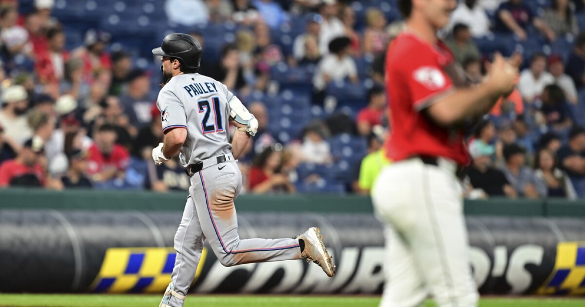Jakob Marsee's 7 RBIs power Marlins to 13-4 win over Guardians