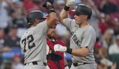 Rice homers and has 7 RBIs as Yankees beat Cardinals 12-8