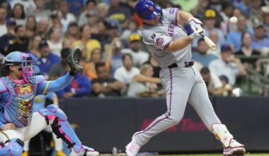 Pete Alonso hits 252nd home run to match Darryl Strawberry for Mets record