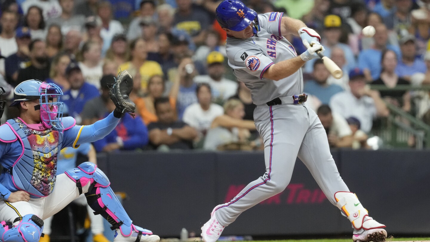 Pete Alonso hits 252nd home run to match Darryl Strawberry for Mets record