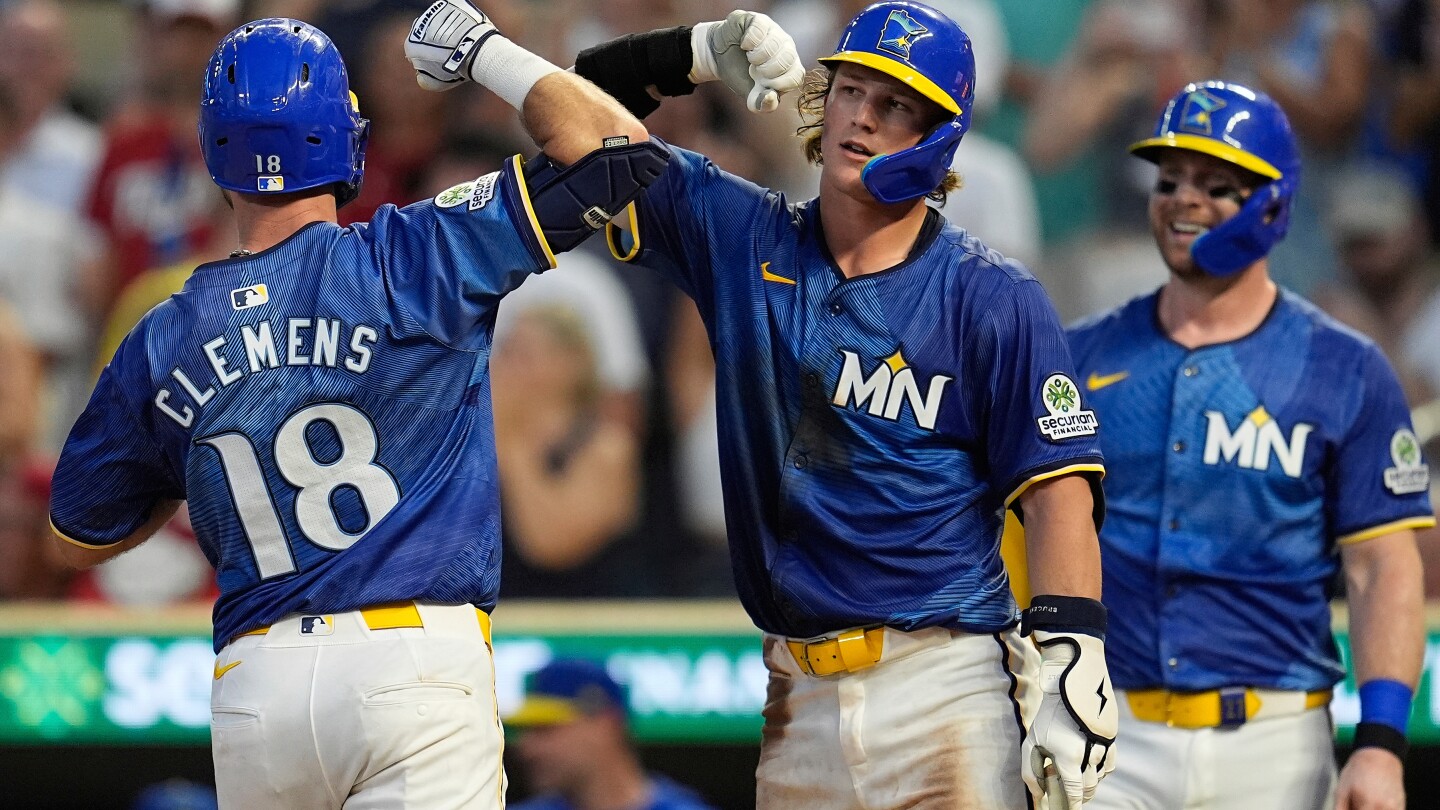 Clemens and Wallner homer as Twins beat Royals for third straight win