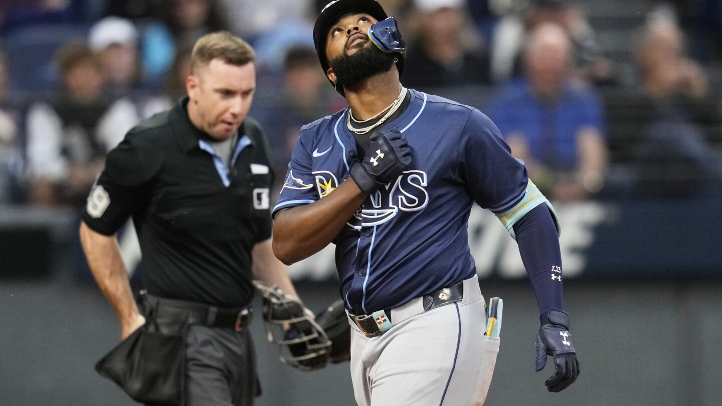 Caminero stars as the Rays beat the slumping Guardians 9-0