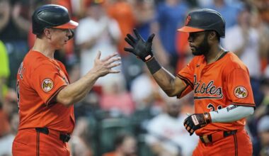 Cedric Mullins hits 100th career home run in Orioles' 18-0 victory over Rockies