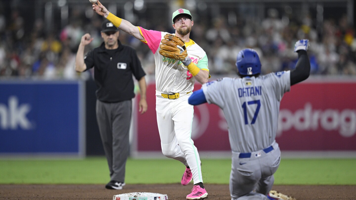 Yu Darvish, bullpen dazzle in 3-hitter, and Padres beat Dodgers 2-1 to even NL West race