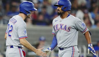 Rangers INF Marcus Semien sidelined by sore right wrist, X-rays negative