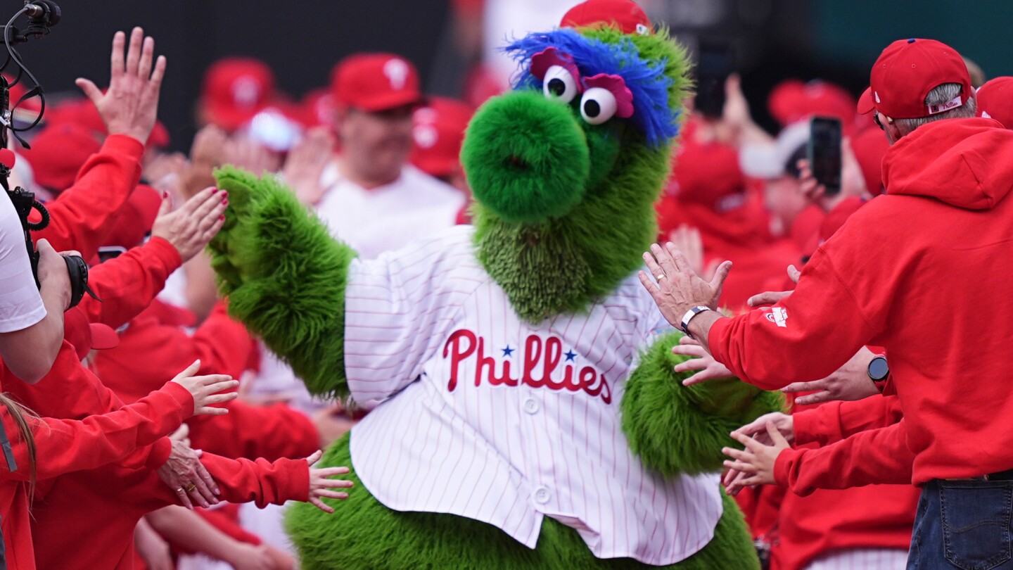 Mascot performers find creative ways to stay safe and beat the heat