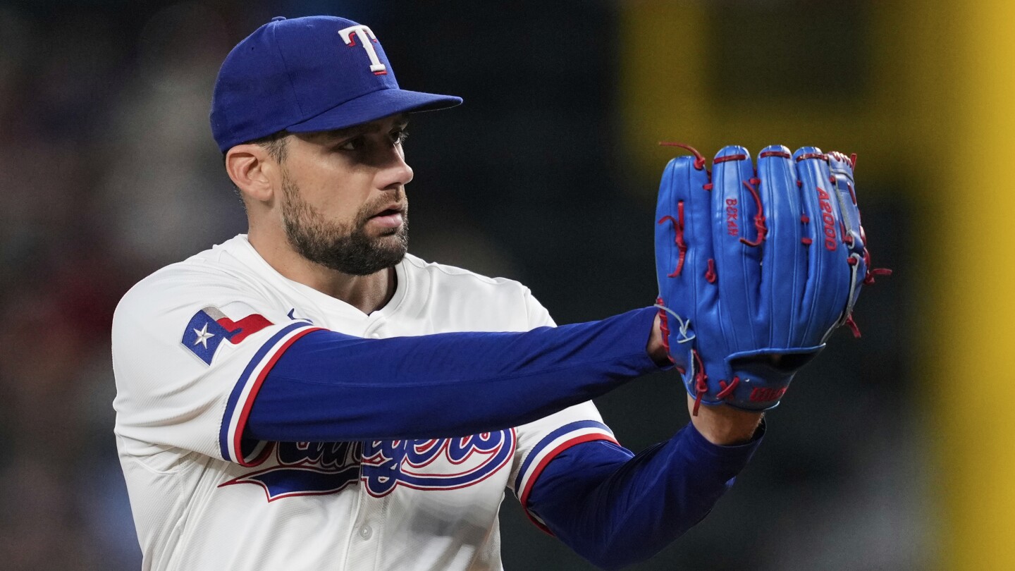 Rangers pitcher Nathan Eovaldi's career-best season likely over because of rotator cuff strain