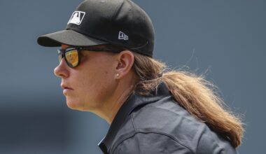 Jen Pawol breaks MLB's gender barrier as first female umpire