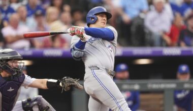 Daulton Varsho's two-run homers power Toronto Blue Jays past Colorado Rockies