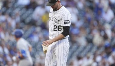Rockies release struggling pitcher Austin Gomber, a big piece in the Nolan Arenado trade in 2021