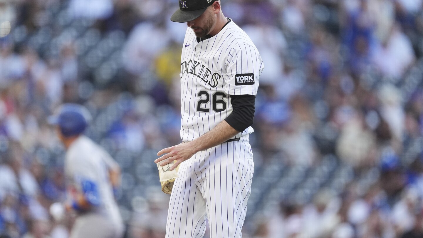 Rockies release struggling pitcher Austin Gomber, a big piece in the Nolan Arenado trade in 2021