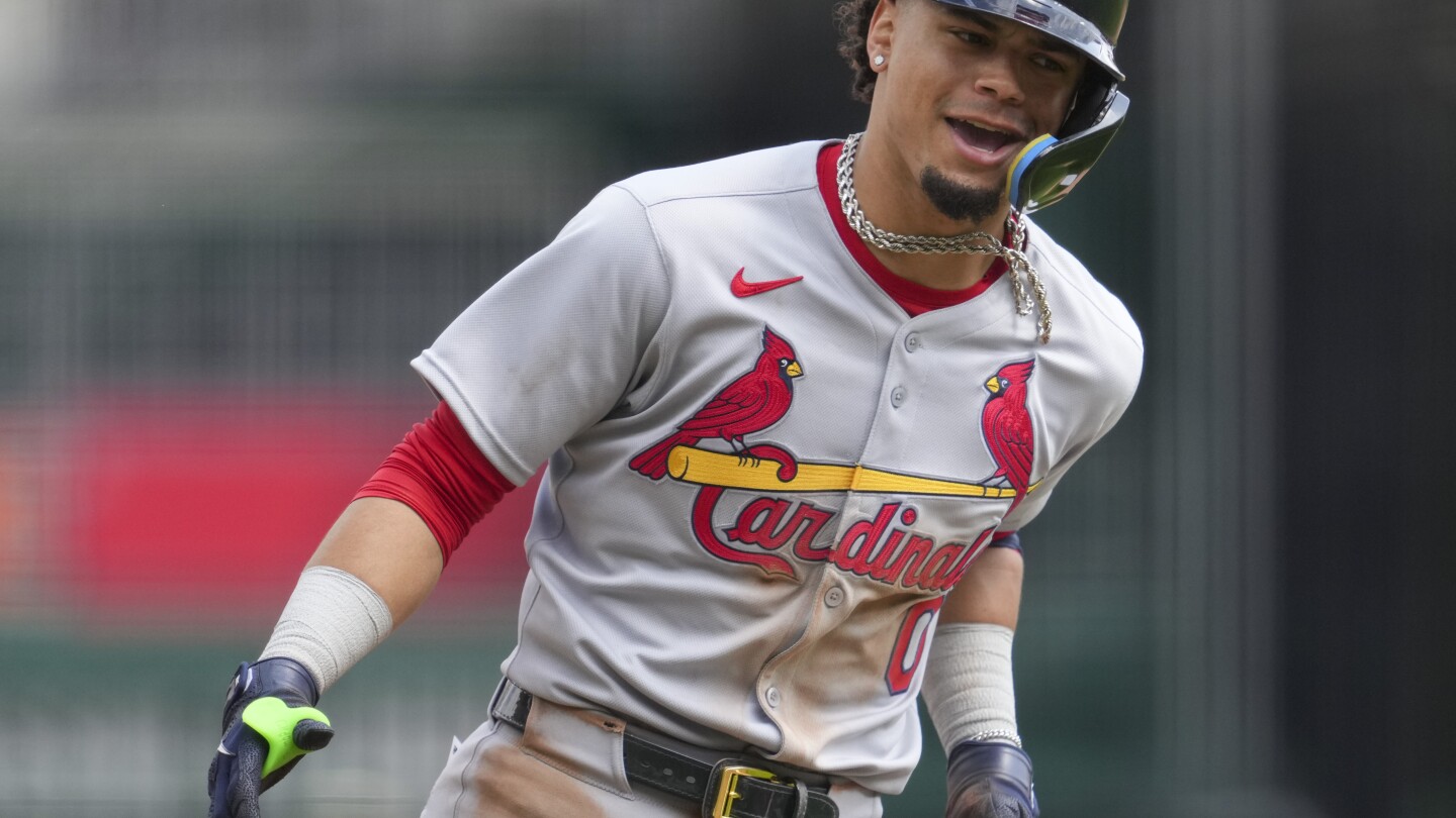 Scott, Nootbar, Winn hit consecutive homers, Cards beat Reds 6-0 and stop Cincy's 5-game win streak