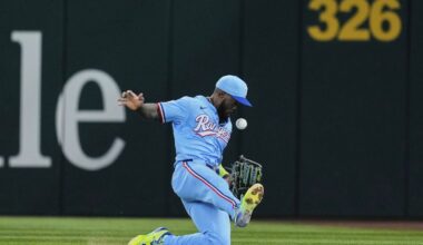 Rangers put Adolis García on IL and activate Evan Carter