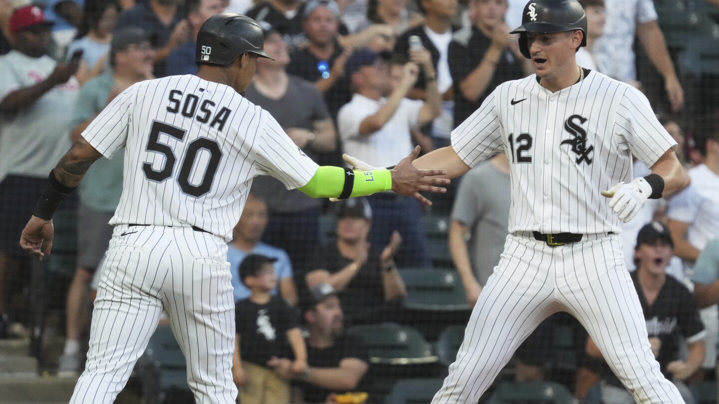 Robert and Montgomery homer as the White Sox beat the Phillies 6-2