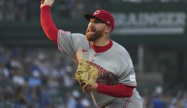 Littell and Steer lead the Reds past the sagging Cubs 5-1