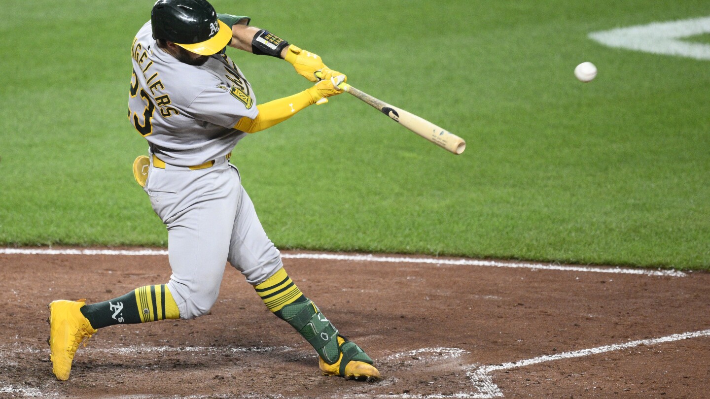 Brent Rooker and Shea Langeliers power Athletics to 11-3 win over Orioles