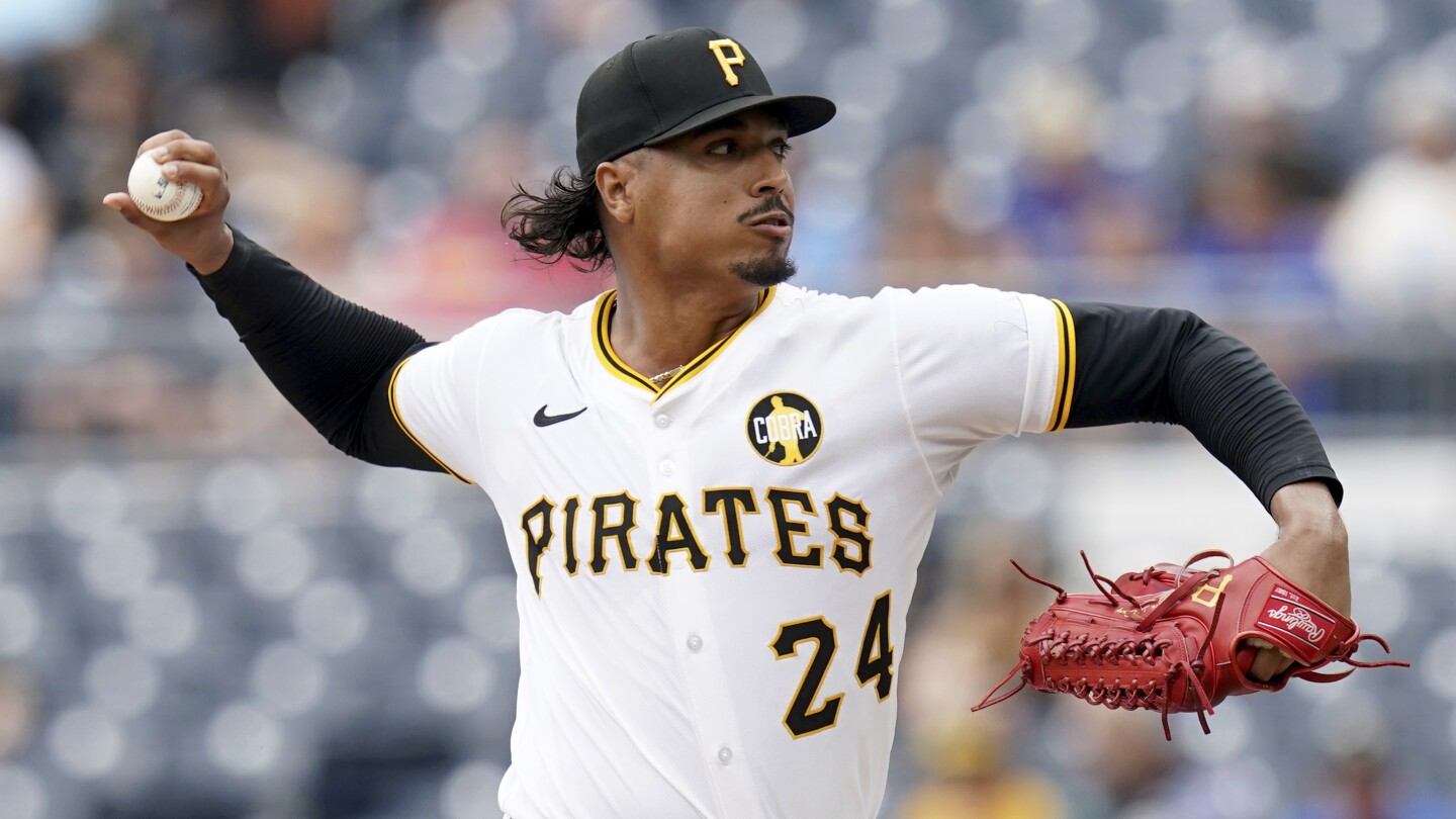 Oviedo earns 1st major league win since 2023 as Pirates beat Blue Jays