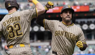 Nick Pivetta and Ramón Laureano lead Padres to 11-1 win over Giants for 3-game sweep