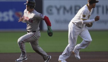 Red Sox score go-ahead run on Machado's failed hidden ball trick
